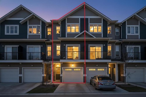 1132 Sage Hill Grove Nw, Calgary, AB - Outdoor With Balcony With Facade