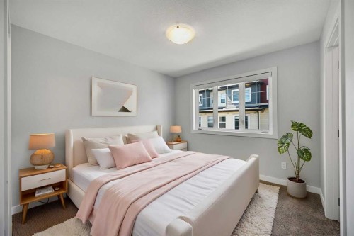 1132 Sage Hill Grove Nw, Calgary, AB - Indoor Photo Showing Bedroom