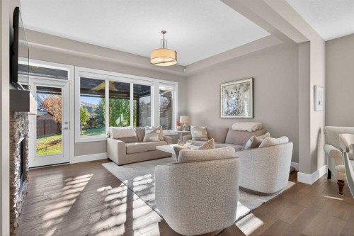 56 Cranbrook Landing Se, Calgary, AB - Indoor Photo Showing Living Room