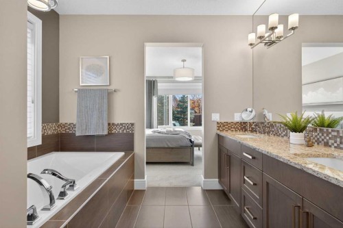 56 Cranbrook Landing Se, Calgary, AB - Indoor Photo Showing Bathroom