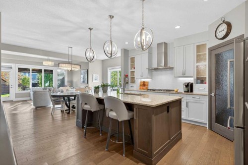 56 Cranbrook Landing Se, Calgary, AB - Indoor Photo Showing Kitchen With Upgraded Kitchen