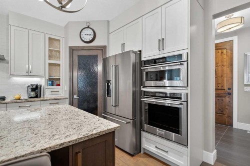 56 Cranbrook Landing Se, Calgary, AB - Indoor Photo Showing Kitchen With Upgraded Kitchen