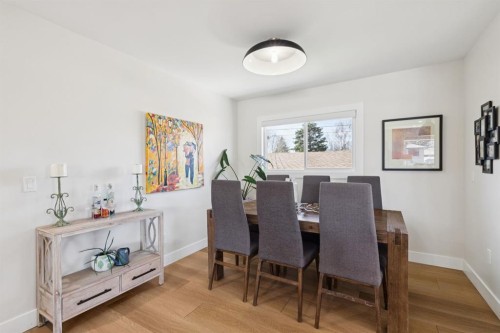 9723 3 Street Se, Calgary, AB - Indoor Photo Showing Dining Room
