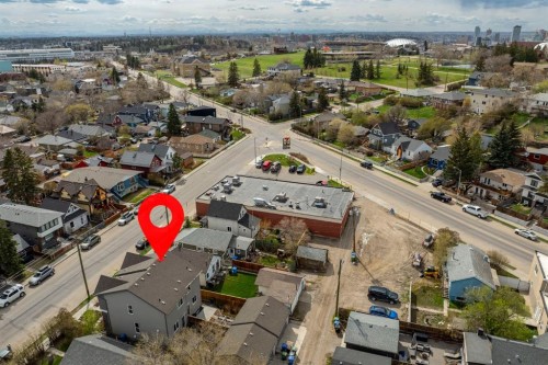 820 21 Avenue Se, Calgary, AB - Outdoor With View