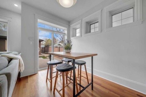 1010 19 Avenue Se, Calgary, AB - Indoor Photo Showing Dining Room