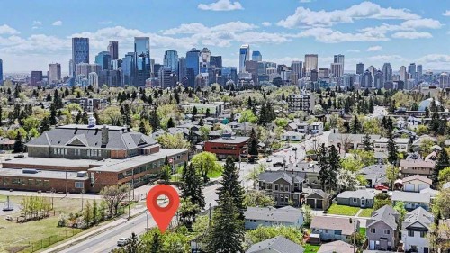 1102 21 Avenue Nw, Calgary, AB - Outdoor With View
