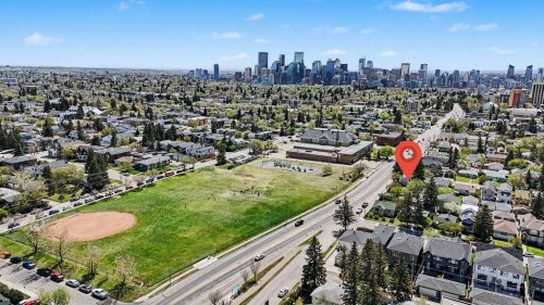 1102 21 Avenue Nw, Calgary, AB - Outdoor With View