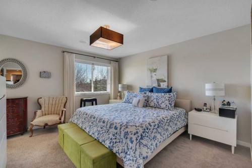 2280 Mahogany Boulevard Se, Calgary, AB - Indoor Photo Showing Bedroom