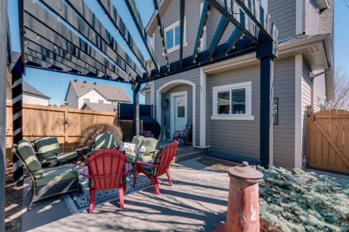 2280 Mahogany Boulevard Se, Calgary, AB - Outdoor With Deck Patio Veranda