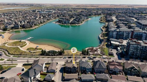2280 Mahogany Boulevard Se, Calgary, AB - Outdoor With Body Of Water With View