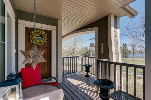 2280 Mahogany Boulevard Se, Calgary, AB - Outdoor With Deck Patio Veranda With Exterior