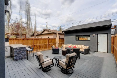 2304 4 Avenue Nw, Calgary, AB - Outdoor With Deck Patio Veranda With Exterior