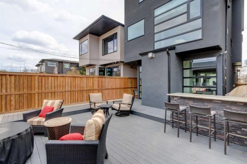 2304 4 Avenue Nw, Calgary, AB - Outdoor With Deck Patio Veranda With Exterior