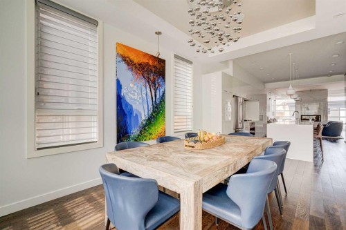 2304 4 Avenue Nw, Calgary, AB - Indoor Photo Showing Dining Room