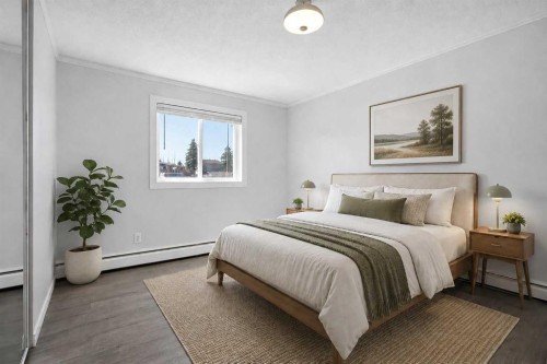 17-3809 45 Street Sw, Calgary, AB - Indoor Photo Showing Bedroom
