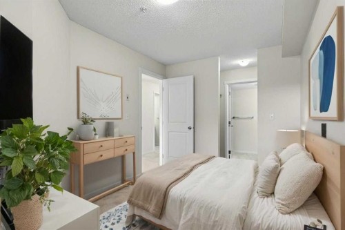 2209-81 Legacy Boulevard Se, Calgary, AB - Indoor Photo Showing Bedroom