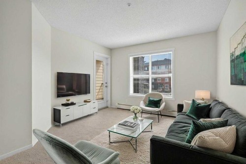 2209-81 Legacy Boulevard Se, Calgary, AB - Indoor Photo Showing Living Room