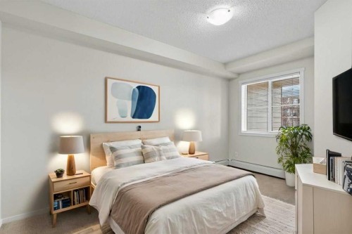 2209-81 Legacy Boulevard Se, Calgary, AB - Indoor Photo Showing Bedroom