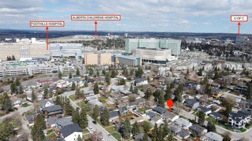 2915 13 Avenue Nw, Calgary, AB - Outdoor With View