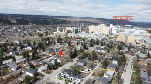 2915 13 Avenue Nw, Calgary, AB - Outdoor With View