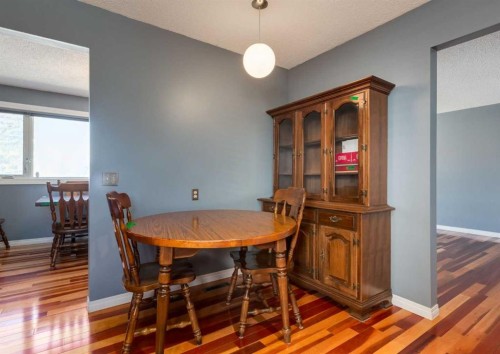223 Cedarwood Road Sw, Calgary, AB - Indoor Photo Showing Dining Room