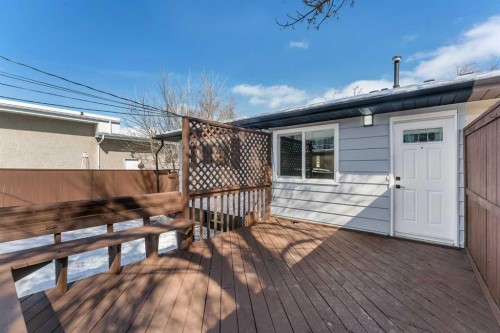 853 Northmount Drive Nw, Calgary, AB - Outdoor With Deck Patio Veranda With Exterior