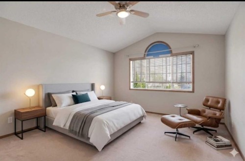 50 Cranfield Crescent Se, Calgary, AB - Indoor Photo Showing Bedroom