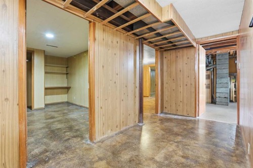 140 Fyffe Road Se, Calgary, AB - Indoor Photo Showing Basement
