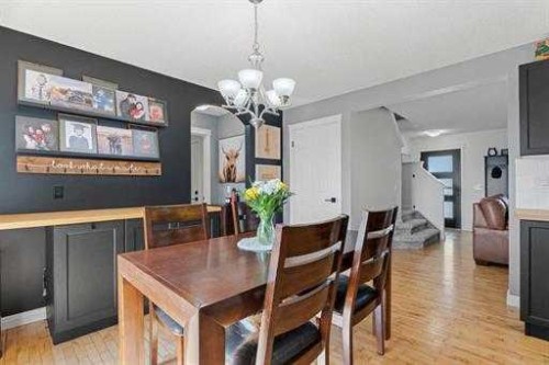 529 Railway Avenue, Langdon, AB - Indoor Photo Showing Dining Room