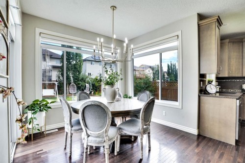117 Hawkmere Place, Chestermere, AB - Indoor Photo Showing Dining Room