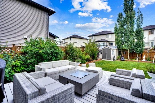 117 Hawkmere Place, Chestermere, AB - Outdoor With Deck Patio Veranda