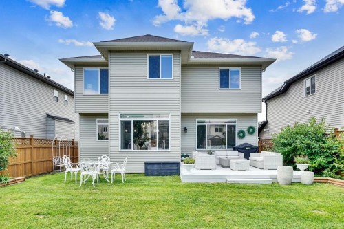 117 Hawkmere Place, Chestermere, AB - Outdoor With Deck Patio Veranda With Exterior