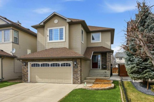 129 Cranfield Green Se, Calgary, AB - Outdoor With Facade