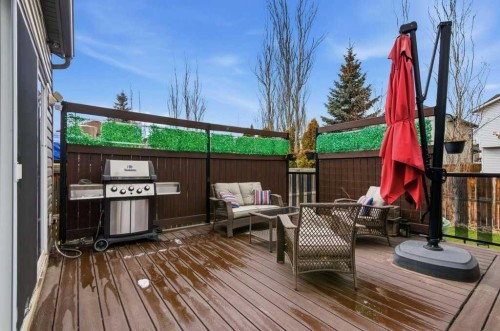 129 Cranfield Green Se, Calgary, AB - Outdoor With Deck Patio Veranda With Exterior