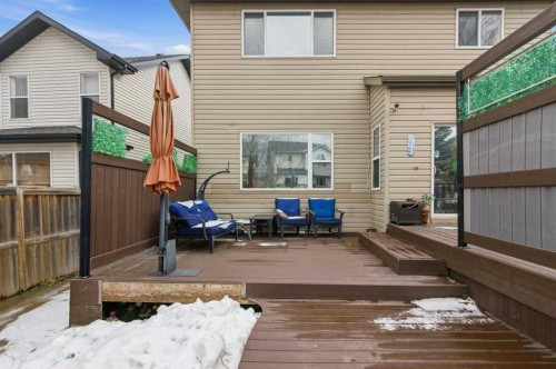 129 Cranfield Green Se, Calgary, AB - Outdoor With Deck Patio Veranda With Exterior