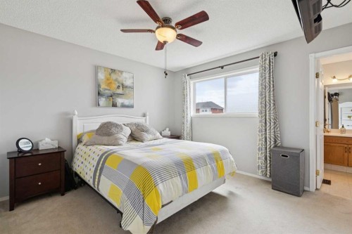 48 Westridge Drive, Okotoks, AB - Indoor Photo Showing Bedroom