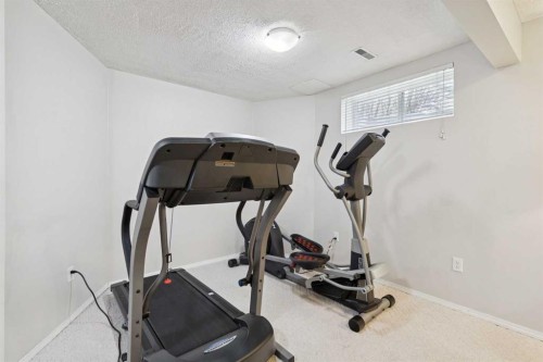 48 Westridge Drive, Okotoks, AB - Indoor Photo Showing Gym Room
