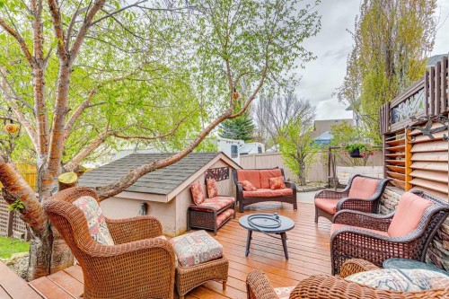 48 Westridge Drive, Okotoks, AB - Outdoor With Deck Patio Veranda