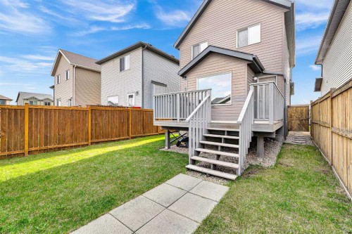 176 Skyview Point Green Ne, Calgary, AB - Outdoor With Deck Patio Veranda