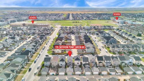 176 Skyview Point Green Ne, Calgary, AB - Outdoor With View