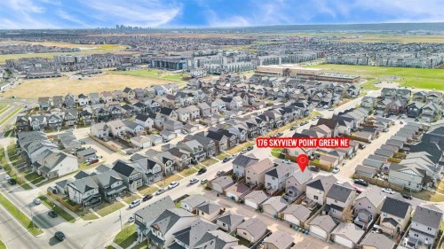 176 Skyview Point Green Ne, Calgary, AB - Outdoor With View