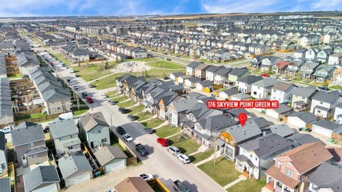 176 Skyview Point Green Ne, Calgary, AB - Outdoor With View