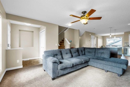 176 Skyview Point Green Ne, Calgary, AB - Indoor Photo Showing Living Room