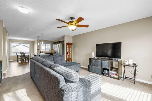 176 Skyview Point Green Ne, Calgary, AB - Indoor Photo Showing Living Room