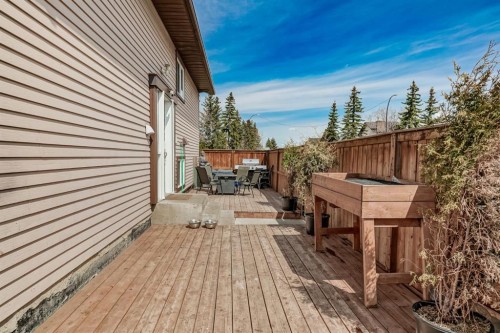 1 Templemont Road Ne, Calgary, AB - Outdoor With Deck Patio Veranda With Exterior