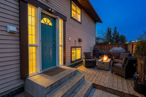 1 Templemont Road Ne, Calgary, AB - Outdoor With Deck Patio Veranda With Exterior
