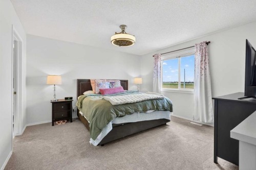 112 Chaparral Circle Se, Calgary, AB - Indoor Photo Showing Bedroom