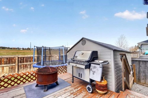 112 Chaparral Circle Se, Calgary, AB - Outdoor With Deck Patio Veranda With Exterior