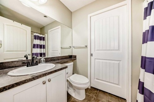 205-20 Panatella Landing Nw, Calgary, AB - Indoor Photo Showing Bathroom