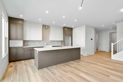675 Buffaloberry Manor Se, Calgary, AB - Indoor Photo Showing Kitchen